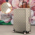 thumbnail image 4 of Beige Geometric Pattern Luggage Cover Fashion Suitcase Cover Baggage Covers Fit 25-28 Inch Luggage (Go Travel), 4 of 5