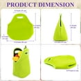 thumbnail image 2 of Aspire Neoprene Lunch Bag Thick Insulated Lunch Tote Bags Reusable Lunch Container Box Cooler with Zipper - Green, 2 of 6