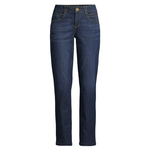 Democracy Jean Droit Ab Solution pour Femmes, Indigo, 16