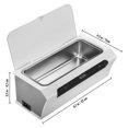 thumbnail image 3 of 500ml Ultra Cleaner Mini Portable Washing Machine Ultrasound Bath Cleaning Devices For Glasses Home Appliances ,Widely Used, 3 of 7