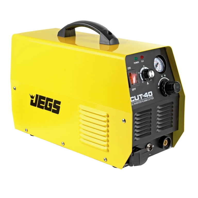 JEGS 81545 Cut-40 Plasma Cutter, 110VAC/220VAC 60%@30A, 120V 100