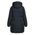 thumbnail image 2 of Evans Women's Plus Size Contrast Zip Faux Fur Trim Coat, 2 of 6