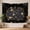 A, variant on XaaKee Tapestry, Serpent Of Deep Night Celestial Botanical Star Fields, High-Quality Polyester Tapestry Wall Hanging, 60x40Inch