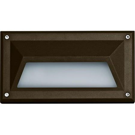 

Dabmar Lighting FG2013-BZ Recessed Brick Step & Wall Light - 9W 120V Bronze