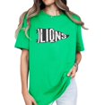 thumbnail image 2 of Lions Vintage Sports Flag Shirt for Men Women and Teens Unisex Lions Team Mascot T-Shirt Vintage Green Shirt Adult X-Large, 2 of 5