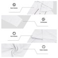 thumbnail image 5 of MASRIN Men's Beach Outfits Cotton Linen Long Sleeve Button Hoodies and Drawstring Straight Leg Pants 2 Piece Sets Summer Vacation Clothes, White, XXL, 5 of 9