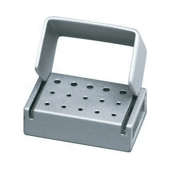 Palmero T15CFG 15-Hole Anodized Aluminum Dental Bur Block FG Friction Grip