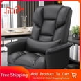 thumbnail image 2 of Leather Armchair Backrest Saddle Chair Cushion Revolving Pink Modern Office Chair Computer Sillas Para Oficina CUSHION SY50OC My Lux Decor Round, 2 of 16