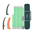 thumbnail image 1 of VEVOR Manual Pole Saw Extendable Pole Tree Pruner 3.87-27 ft 65Mn Steel Blade, 1 of 9