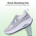 thumbnail image 5 of AHUSIR Comfort Breathable Non Slip Women's Sneakers Ideal for Work Walking Gym Travel Sports US Size 5.5-11, 5 of 7