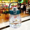 thumbnail image 5 of 2Pack Girls' High-End Appearance Customized Straw Cups Cute Plastic Cups High Capacity Wide Water Bottle — In Stock Stylish Cup For And Students Water Bottle For Children Water Bottle1100Ml, 5 of 9