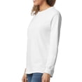 thumbnail image 2 of Gildan Ultra Cotton Long Sleeve T-Shirt for Men, Arts & Crafts, Comfortable 100% Cotton Tee, White, L, 2 of 5