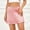 Pink, variant on Babysbule Women Skirts Women's Casual Fashion Solid Color Cropped Navel Tie Zipper Temperamental Commute Skirt