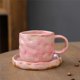 thumbnail image 3 of Taza de cerámica con plato for café o té, ideal for oficina o hogar., 3 of 7