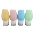 thumbnail image 3 of STRANDCHIC Travel Containers 4Pcs 10.0X6.6X6.0In Leakproof Silicone For Toiletries, 3 of 7