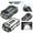 A, variant on Super Bright LED Pocket Flashlight, Multifunctional Mini Keychain Light with 8 Modes, Type-C USB Rechargeable, Waterproof Work Light for Outdoor Camping Car Repair