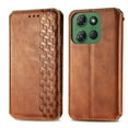 thumbnail image 4 of Dteck Wallet Case For Motorola G 5G 2025, Shockproof Premium PU Leather Flip Folio Case RFID Blocking Card Slots Magnetic Closure and Stand Business Case, Brown, 4 of 6