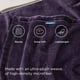 thumbnail image 3 of Manta Bedsure, forro polar morado, tamaño king, 274 x 229 cm, microfibra, 3 of 7