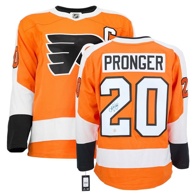 Chris Pronger Chandail Breakaway Signé des Philadelphia Flyers Fanatics