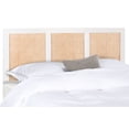thumbnail image 2 of SAFAVIEH Vienna Cane Farmhouse Wood Headboard, Full, White Wash, 2 of 7