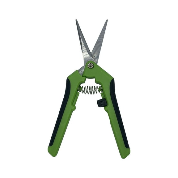 STRNG Precision Grow Scissors – Stainless Steel Blades for Easy Pruning, Trimming, and Harvesting – Non-slip Grip for Comfortable Use in Home and Indoor Gardens