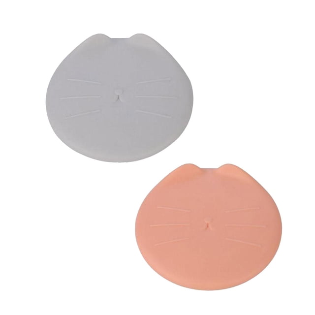 universales para conservas de gatos, para almacenamiento de alimentos para mascotas gris y rosa Salvador Tapa de lata