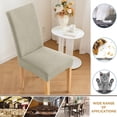 thumbnail image 5 of Dining Chair Covers Kitchen Stretch Chair Slipcovers Seat Protectors Wedding Banquet Decorations Fabric Washable,for Dining Room,Restaurant,Kitchen,Party, 5 of 6