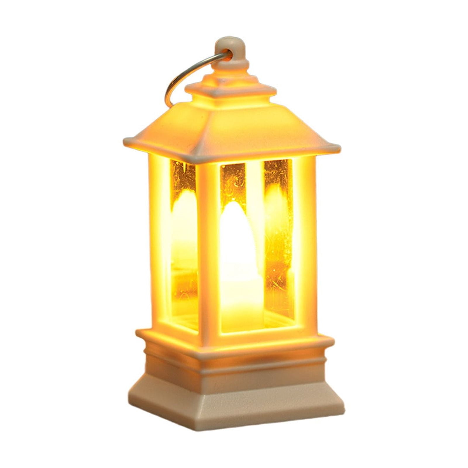 Nilvkv Christmas Lights, 2PC Christmas Lamp Electronic Candle Ambient Light Oil Lamp Candle Night Light(2.56x1.18x1.18in), Christmas Decorations