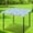 Baby Blue, variant on Rectangle Table Cloth Cover, Waterproof Elastic Fitted Picnic Tablecloth for 8 Foot Tables, Wipeable Flannel Backed Vinyl Tablecloths for Camping, Dining, Outdoor (Light Green, 30" x 96")