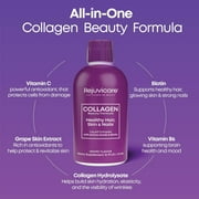 RejuviCare Collagen Beauty Formula Liquid 16 oz (Pack of 4)