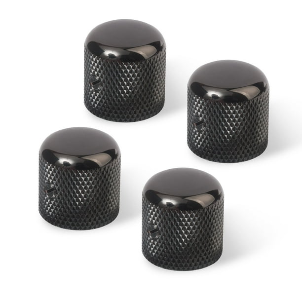 Golden Age Dome Knob, Black, 1/4