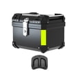 thumbnail image 2 of Maleta para Motocicleta shamjiam Maleta Trasera con Cerradura de Seguridad Negro 57L, 2 of 8