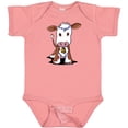 thumbnail image 3 of Inktastic Little Brown Cow Boys or Girls Baby Bodysuit, 3 of 5