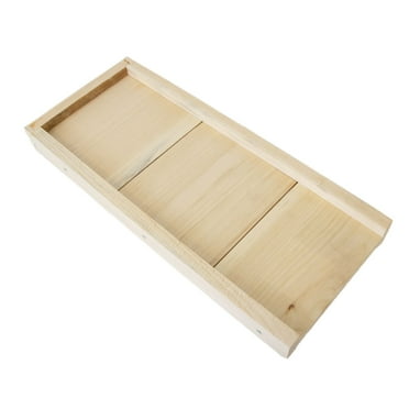Stoney Acres Solid Bottom Board for 5-Frame Nuc and Langstroth Hive, Durable, Stable Foundation Beehive Base, Essential Hive Management Tool, Easy-to-Use Design