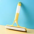 thumbnail image 4 of Shower Glass Squeegee,QZS Multi-Function Squeegee Tool for Shower,Yellow Window Cleaning Squeegee for Shower Glass,Mirror, 4 of 6