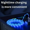 thumbnail image 6 of LED USB C Cable Starry Light USB A to Type C Fast Charging Cable Lighted USB C Charger Cord Compatible 3.3FT, 6 of 9