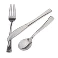 thumbnail image 3 of 2x18pcs / Lot Juego De Cubiertos De Plástico Desechables Grandes Tenedores Cuchillos Cucharas Plata, 3 of 8