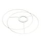 thumbnail image 1 of Matsuzay Lámpara Circular de hierro, anillo de sombra de luz, instalación fácil y elegante, actualización instantánea, ajuste duradero, 2 Decoración del hogar, 1 of 6