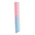 thumbnail image 3 of Wide Tooth Hair Comb, Salon Shampoo Comb ABS Gradient Color Wide Round Teeth    For Salon For Home For Travel, 3 of 8