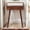 Brown#7, variant on Coffee Tables Solid Wood Mini California Walnut Dressing Table with Foldable Mirror, Nordic Legs, Brown,Wooden Coffee Tables