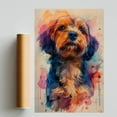 thumbnail image 2 of Otterhound Dog Wall Art Otterhound Picture Poster Print Funny Colorful Animal Pop Artwork for Living Room Bedroom Bathroom Home Decor, 2 of 6