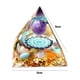 thumbnail image 4 of Meditación Cristal Pyramid Healización Descripción Escritorio 5 Cm Pirámide Atraer La Riqueza Lucky Uce Estrés Feng Shui Craft Red, 4 of 9