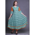 thumbnail image 2 of Bimba Indian Kurtis For Women Printed A Line Anarkali Kurti Casual Dress, 2 of 5