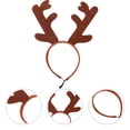 thumbnail image 2 of Diadema navideña para mascotas, diadema para disfraz de mascota, diadema navideña con astas, tocado festivo para mascotas, 2 of 6