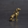 thumbnail image 4 of brass lucky Zodiac dog statue pendant Chinese Old Collectibles, 4 of 10