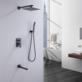 thumbnail image 3 of Three Functions Shower Set, Pressure Balanced Complete Shower System with Rough-In Valve, 3 of 5