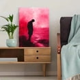 thumbnail image 5 of Qisvanset Framed Canvas Wall Art, 12x16 Inch Serenity Prayer Pink Catholic Bible Wall Print, 5 of 5