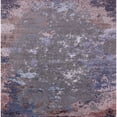 thumbnail image 1 of Ahgly Company Indoor Square Mid-Century Modern Purple Oriental Area Rugs, 7' Square, 1 of 6