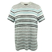 Men's Striped Lightweight Cotton T-Shirt-B-XXL