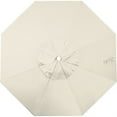 thumbnail image 4 of California Umbrella Aluminum Crank Open Beige Olefin Patio Umbrella, 9', 4 of 6